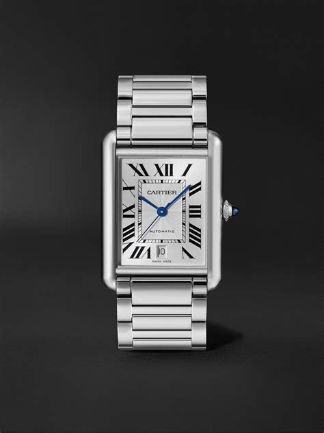 automatic cartier tank|cartier tank must automatic.